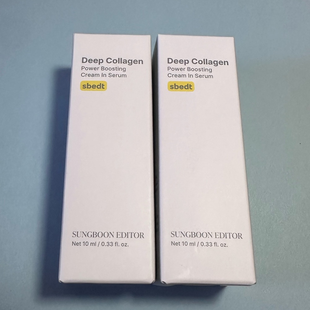 Sungboon Editor Deep Collagen Power Boosting Cream In Serum